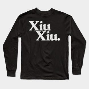Xiu Xiu Darkwave Fan Art Long Sleeve T-Shirt